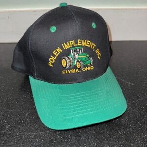 Polen Implement Mens Hat Elyria Ohio Tractor Adjustable Baseball Cap Snapback KC